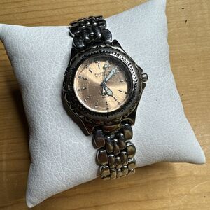 FOSSIL 50 METERS BLUE Am-3184 Fossil Blue Watch Works With New Battery!